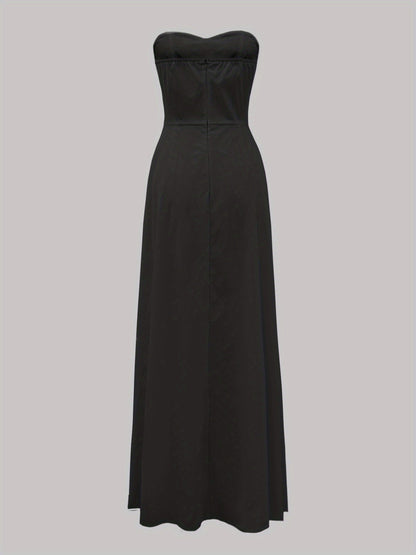 Damen Abendkleid Elegant Bandeau Stil für festliche Anlässe und Gala