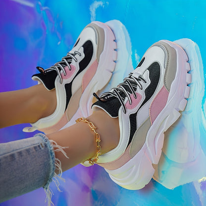 Damen Chunky Sneaker im modernen Stil – Trendige Freizeitschuhe für Alltag & Sport