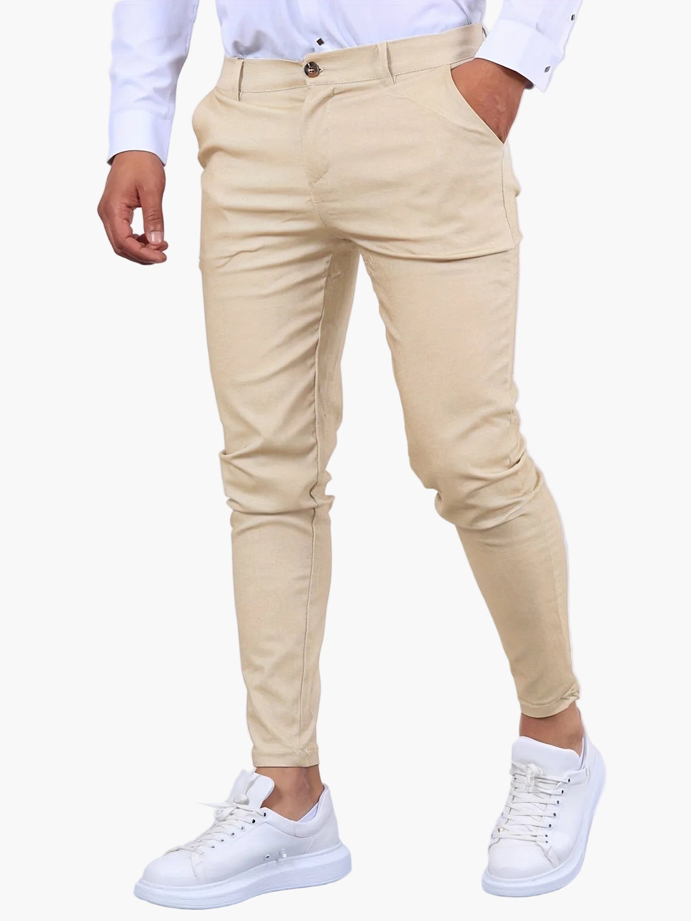 Herren Slim Fit Business Hose – Modern geschnittene Anzughose für Büro und Alltag