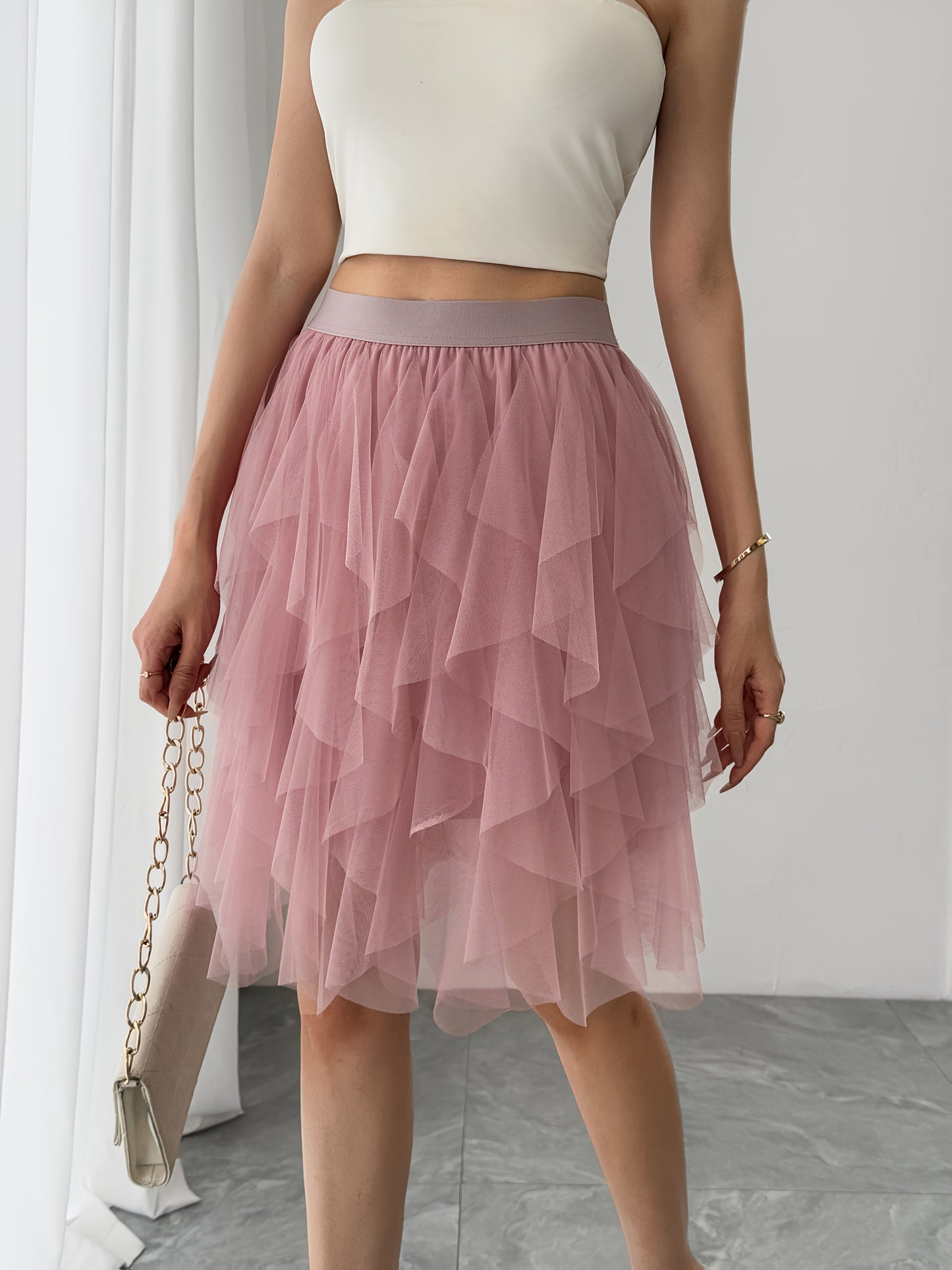 Damen Tüllrock – Verspielter Lagen-Look für Alltag und Feste