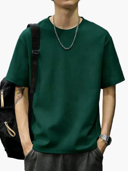 Herren Basic Oversize T-Shirt – Lässiger Streetwear Stil für Alltag & Freizeit