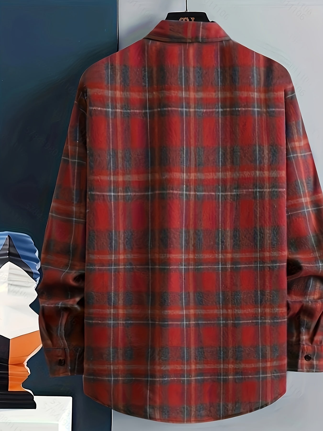 Herren Kariertes Freizeithemd – Klassischer Look für Büro und Alltag