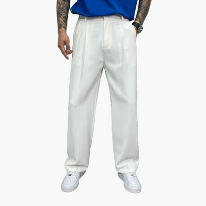 Herren Wide-Leg Hose – Eleganter, moderner Schnitt für Alltag und Freizeit