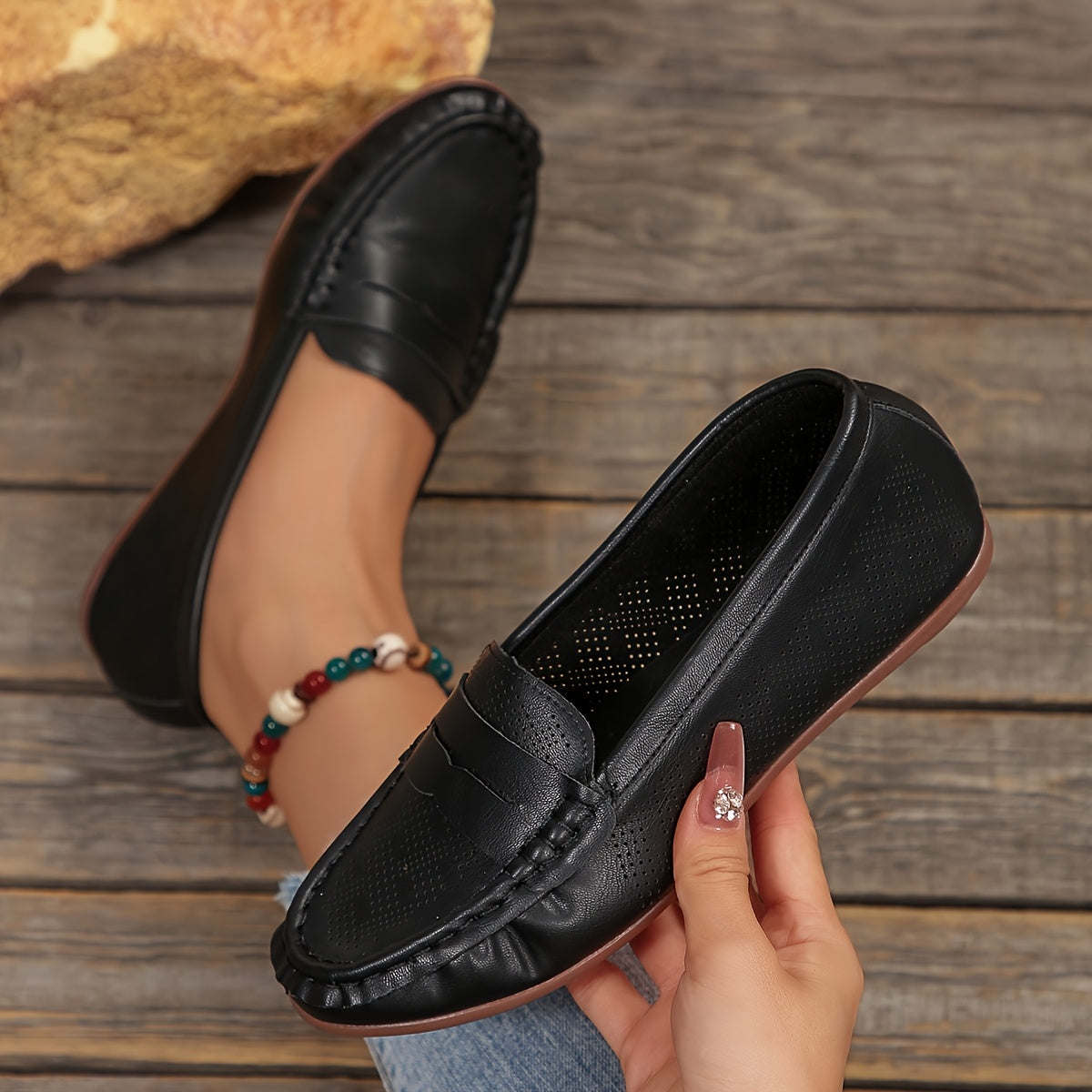 Damen Klassische Loafer – Flexibel und Bequem für Alltag und Freizeit