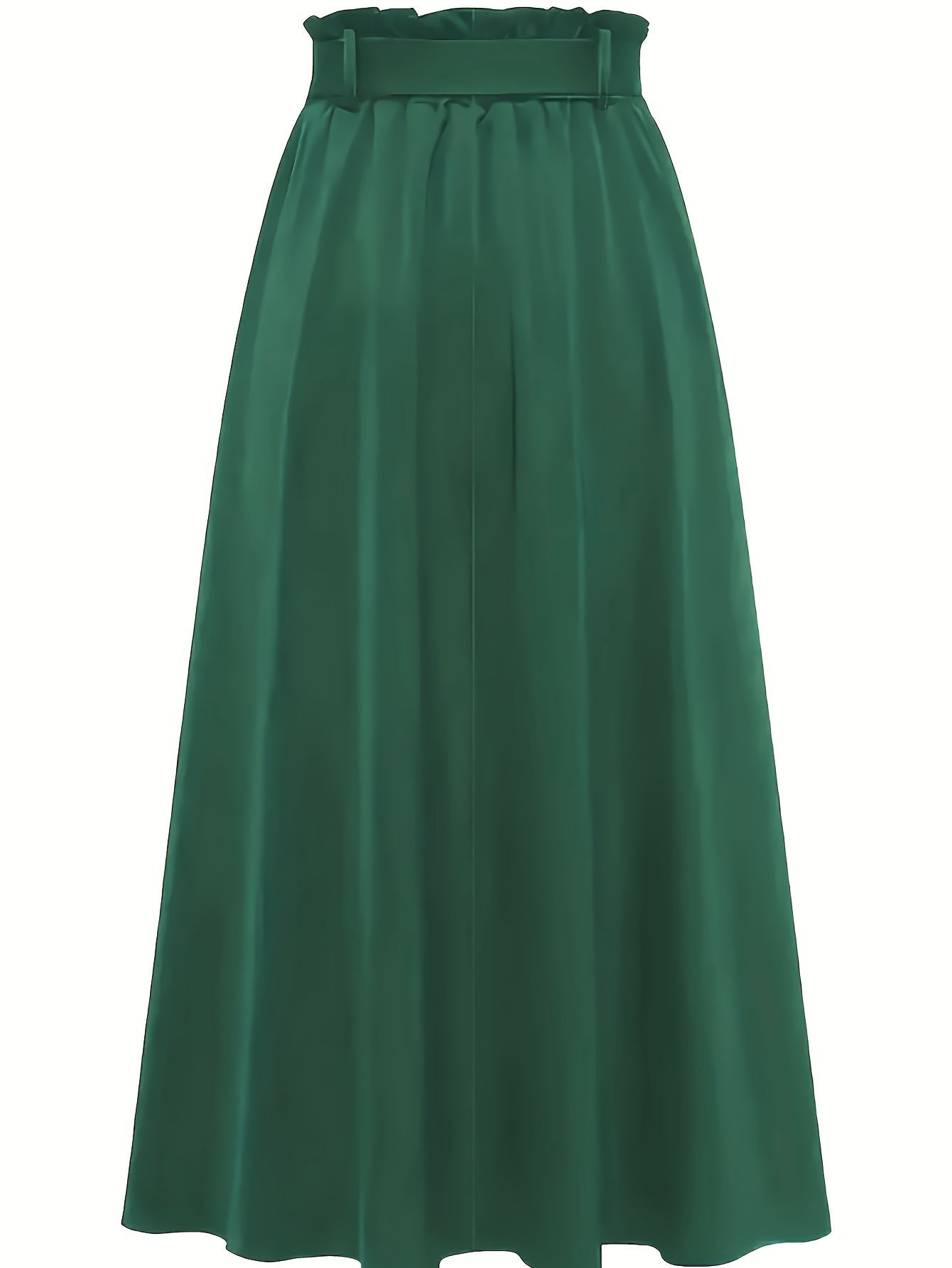 Damen Maxirock mit Paperbag-Bund und Schleife – Eleganter Freizeit-Look für jeden Anlass