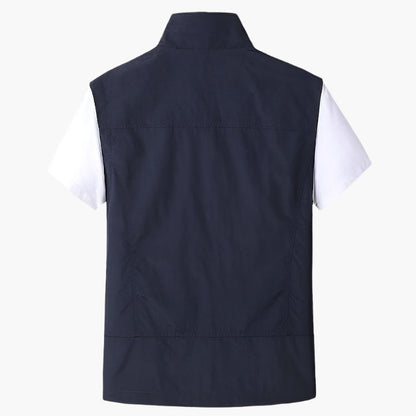 Herren Freizeitweste Modern – Vielseitige ärmellose Outdoor-Weste für Alltag und Freizeit