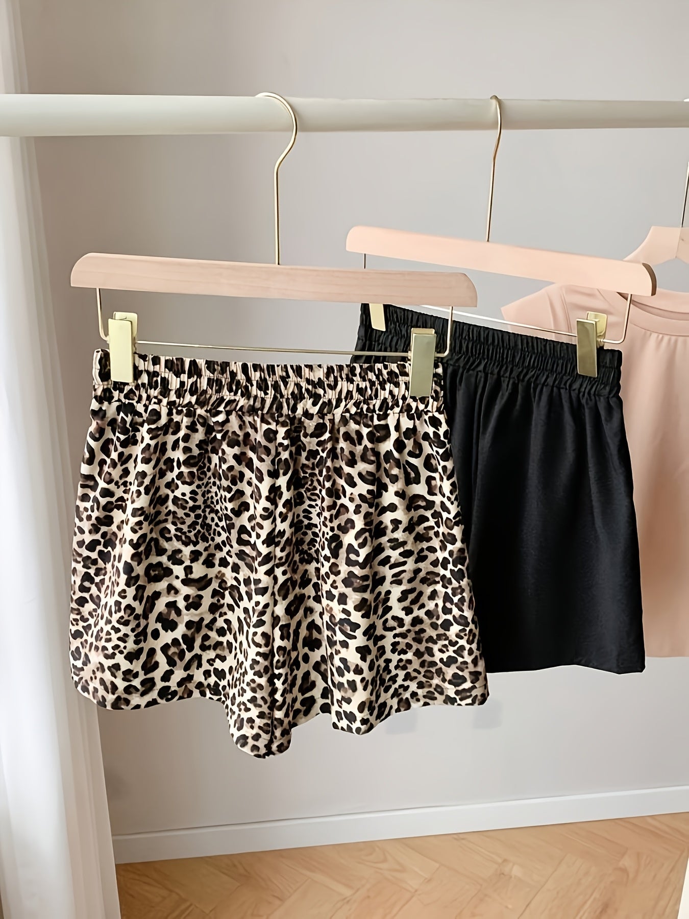 Damen Lounge-Shorts im Animal-Print, 2er-Pack – Bequeme Freizeitshorts für Zuhause und Alltag