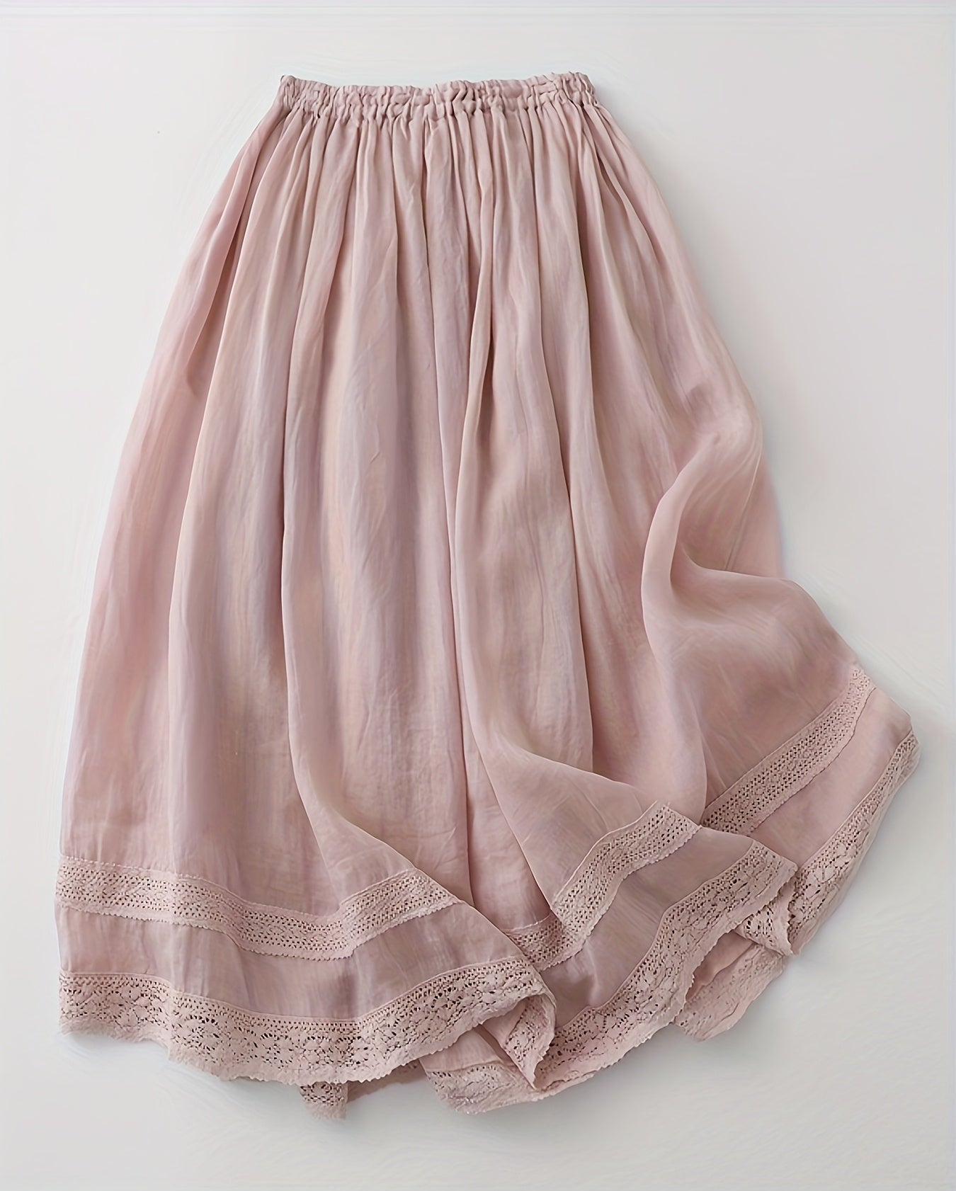 Damen Vintage Petticoat Unterrock mit Spitze – Romantischer Lagenlook für Kleider und Röcke