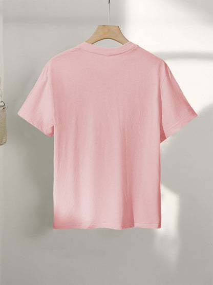 Damen Vintage T-Shirt mit Segelschiff Print – Lockeres Freizeitshirt im maritimen Stil