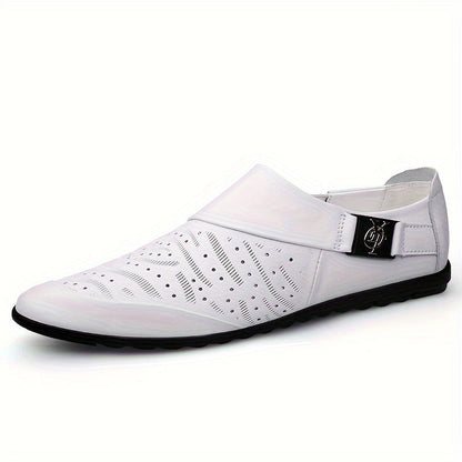 Herren Slip-On Loafer – Elegante Freizeitschuhe mit Prägung und modernem Design