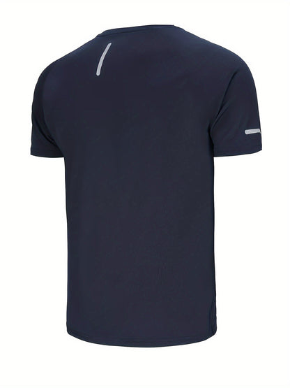 Herren Sport T-Shirt Kurzarm Trainingsshirt für Fitness und Outdoor