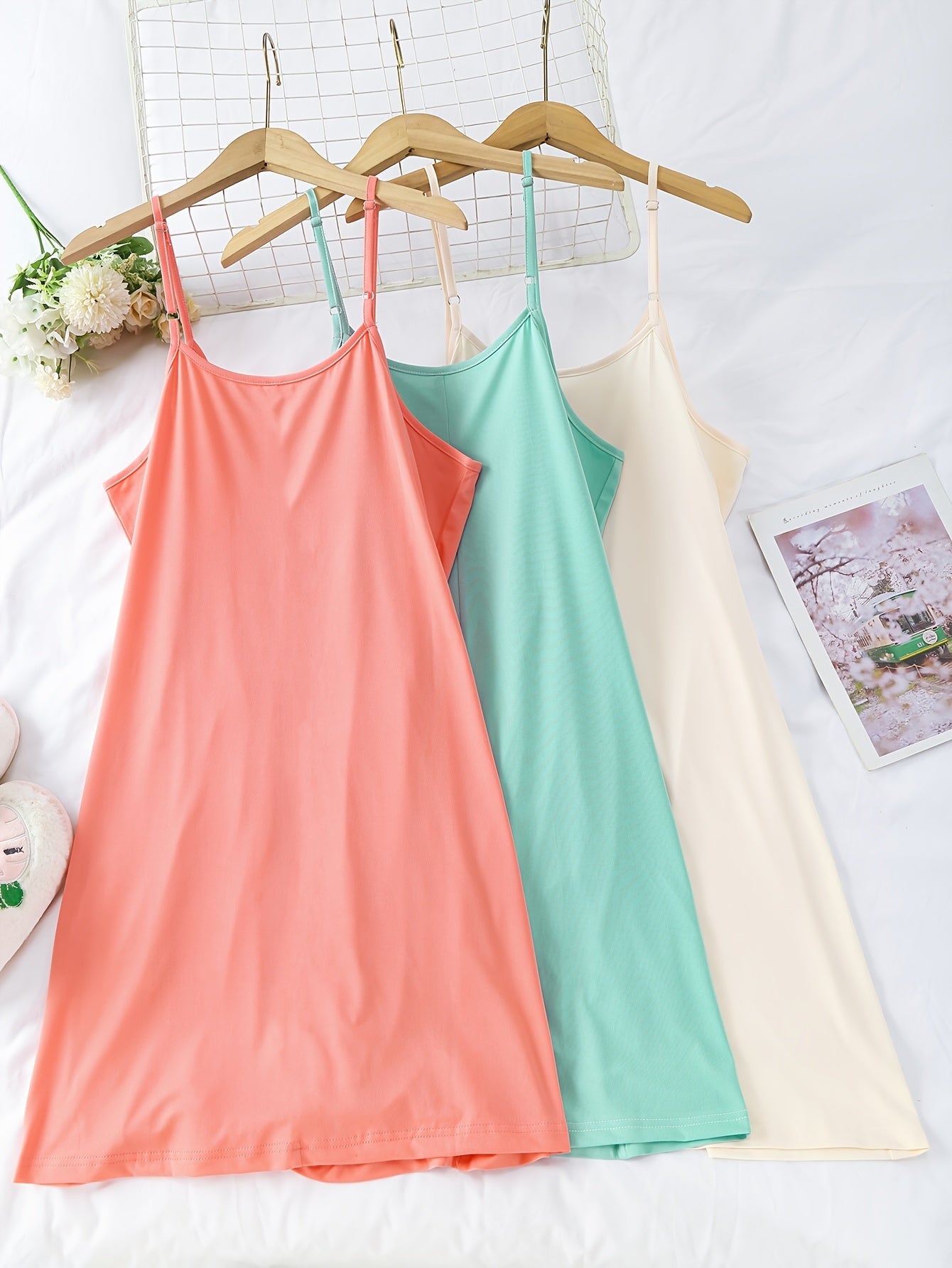 Damen Unterkleid Slipdress – Elegantes Basic für Alltag und Freizeit