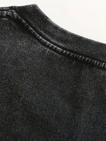 Herren Streetstyle Oversize T-Shirt mit Print – Lässige Mode für Alltag und Freizeit