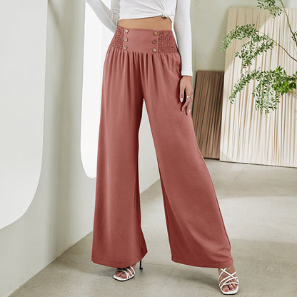 Faith – Weite Damenhose mit Hohem Bund