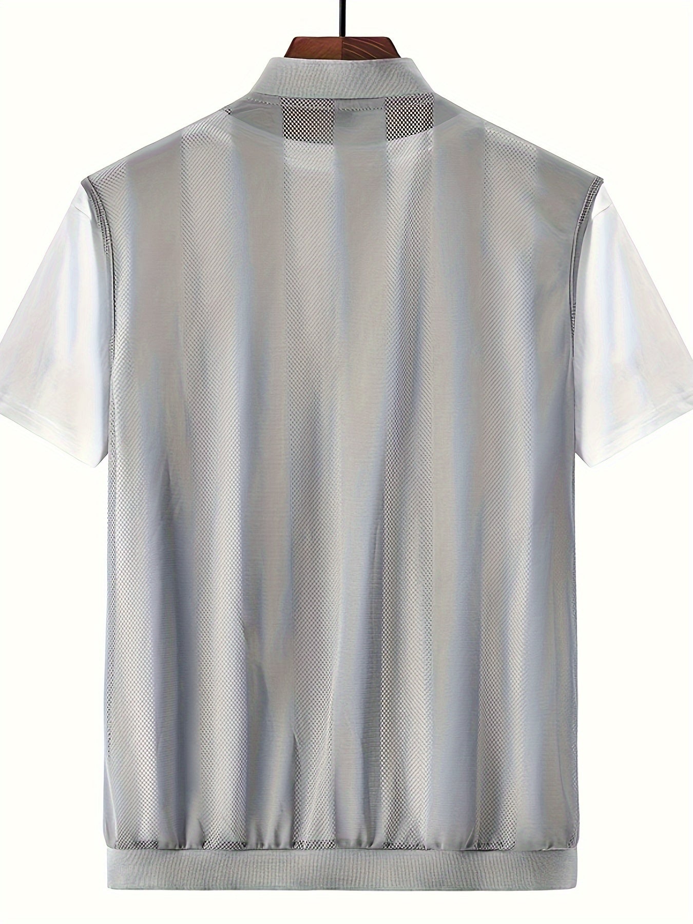 Herren Weste mit Reißverschluss und sportlichem Design – Ideal für Freizeit und Outdoor