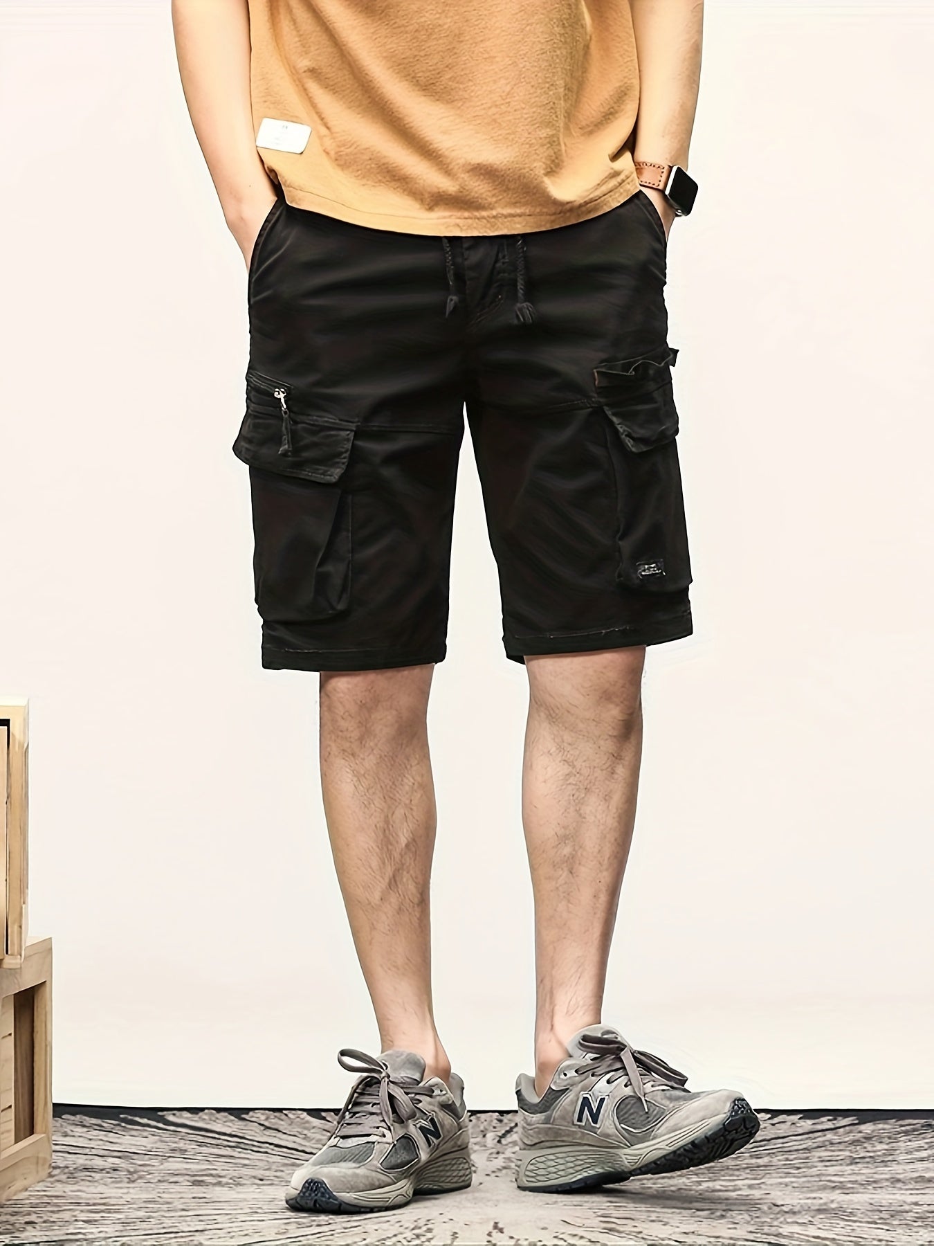 Herren Cargo-Shorts mit vielen Taschen und sportlichem Freizeitstil
