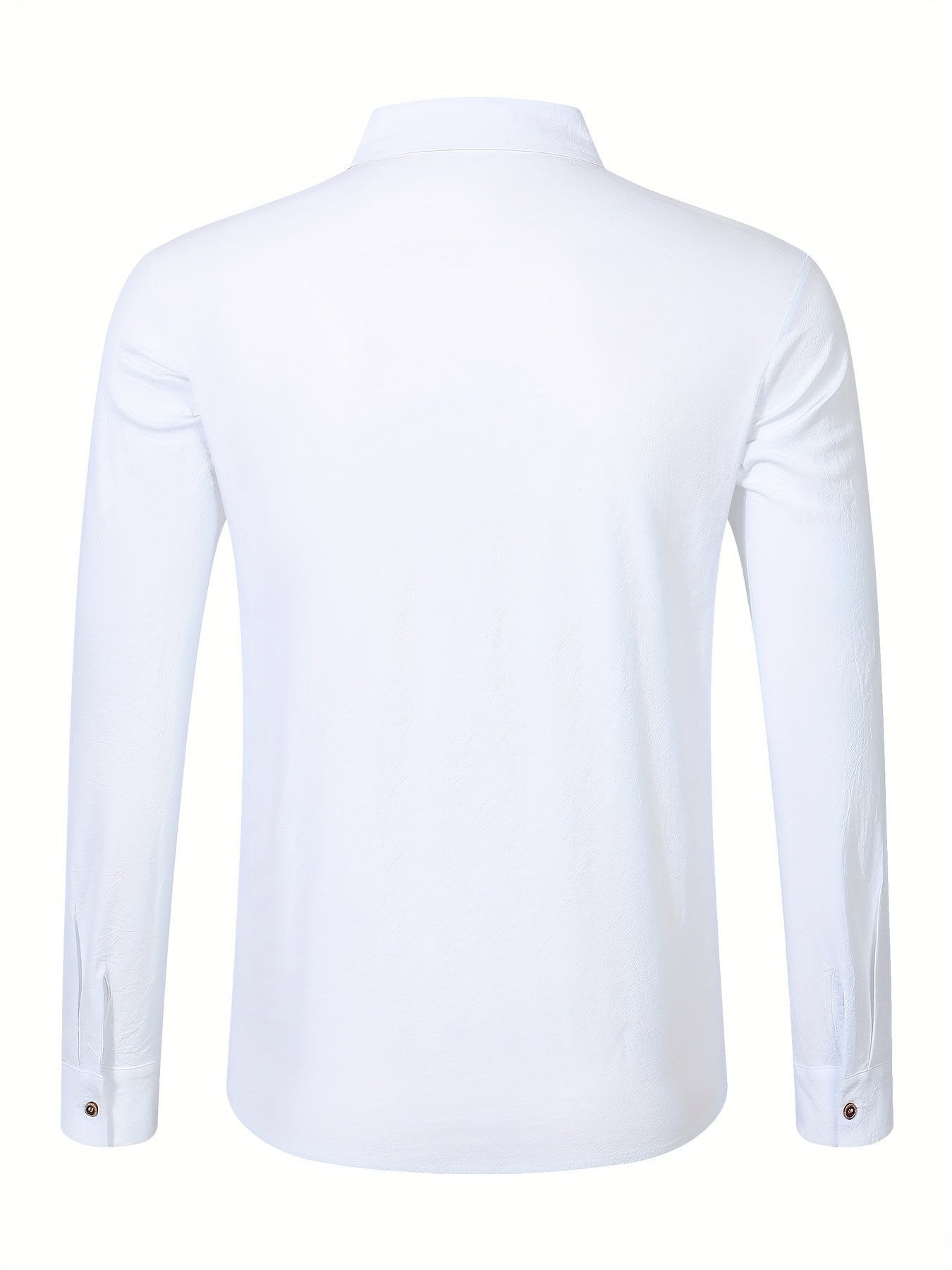 Herren Freizeit Leinenhemd – Langarm, Stilvoller Look für Alltag und Urlaub