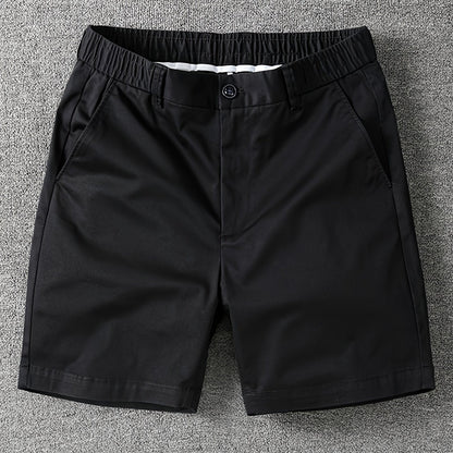 Summer Micro-elastic Casual Shorts, Four-tenths Length Shorts
