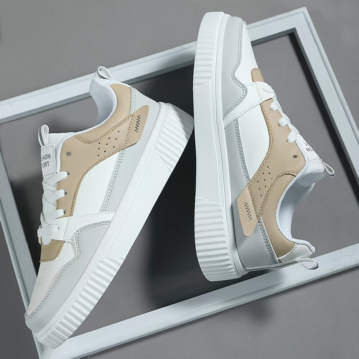 Herren Sneaker Streetstyle Modern mit Plateau-Sohle und sportlichem Design