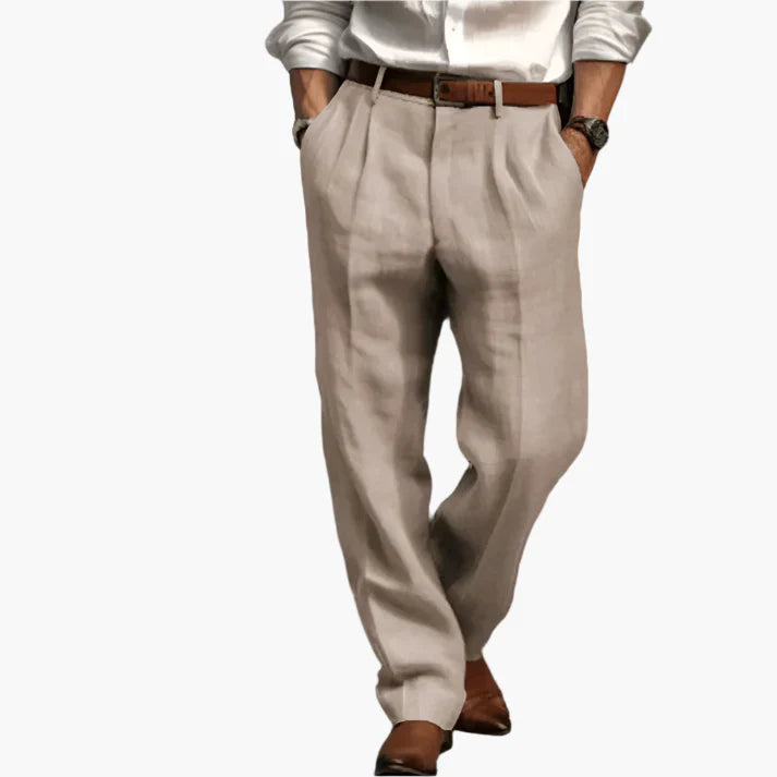 Herren Retro Anzughose – Klassische Businesshose im eleganten Vintage-Stil, ideal für Büro & Freizeit