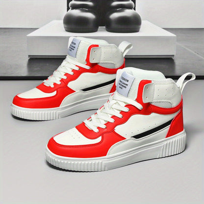 Herren High-Top Sneaker Freizeitschuhe Sportlicher Look Urban Streetwear
