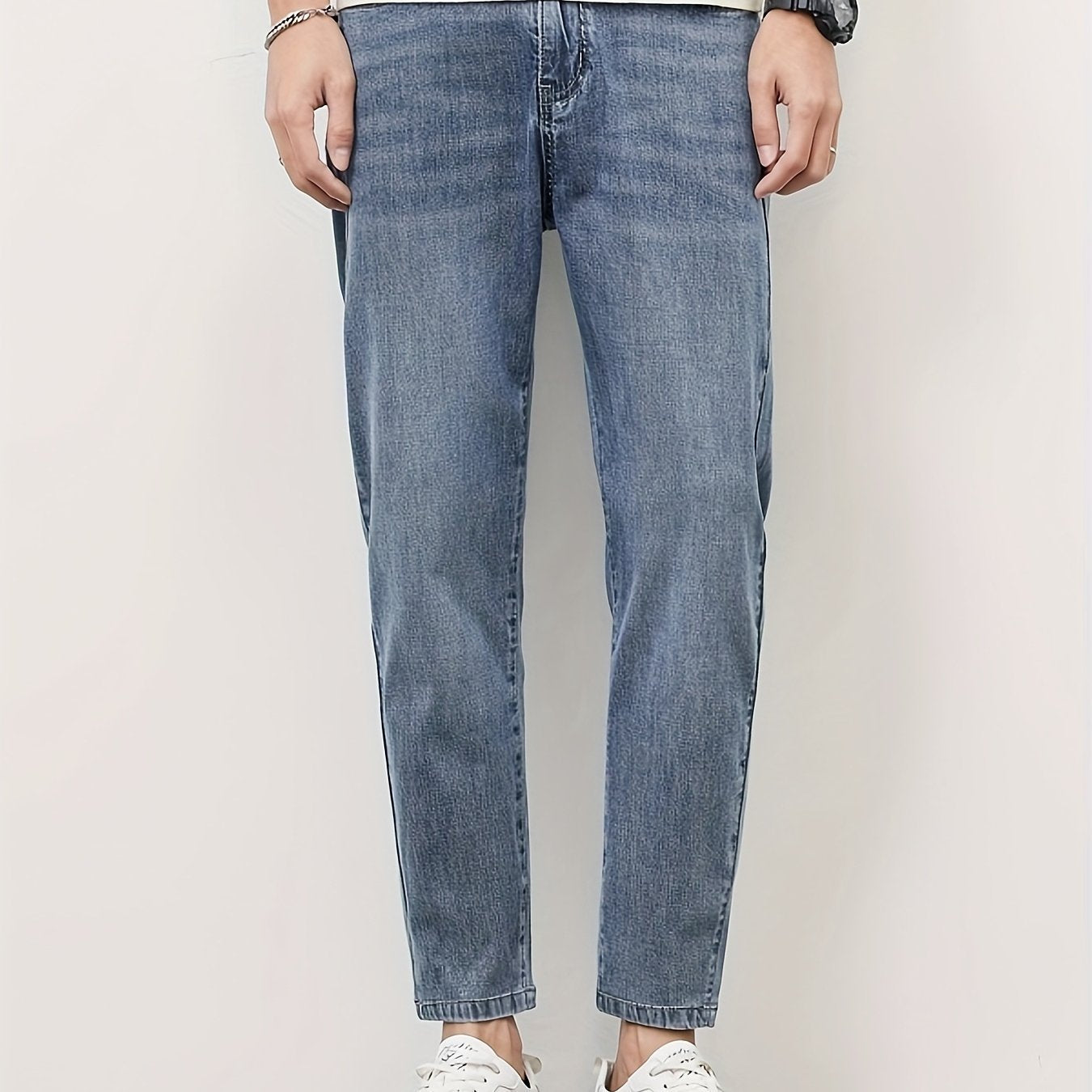 Herren Jeans Tapered Fit – Moderner Freizeit-Look, Bequeme Passform