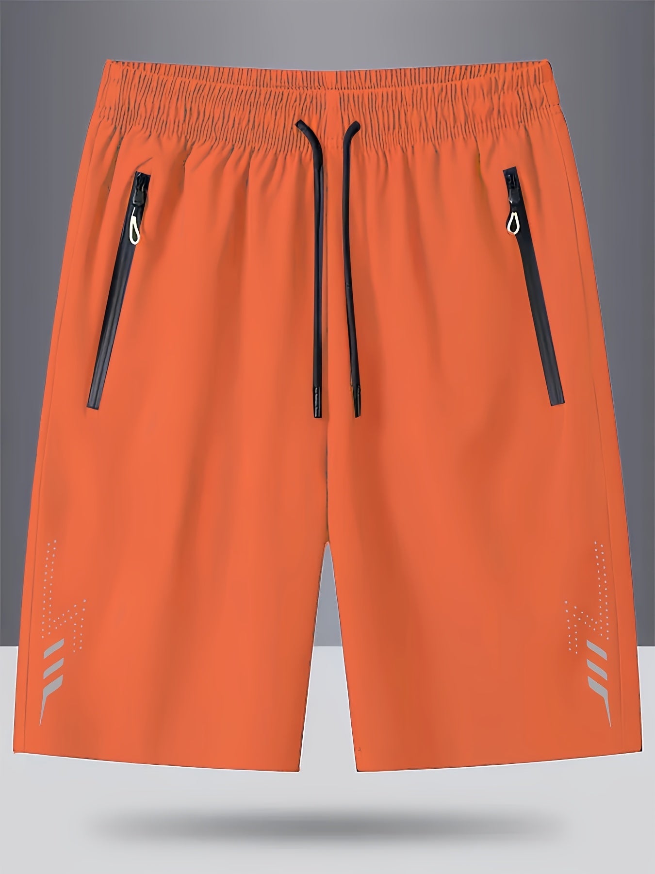 Herren Funktionsshorts Sport & Freizeit – Bequeme Trainingsshorts mit Reißverschlusstaschen