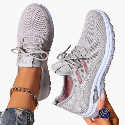 Damen Freizeitsneaker mit Komfortsohle für Alltag und Sport