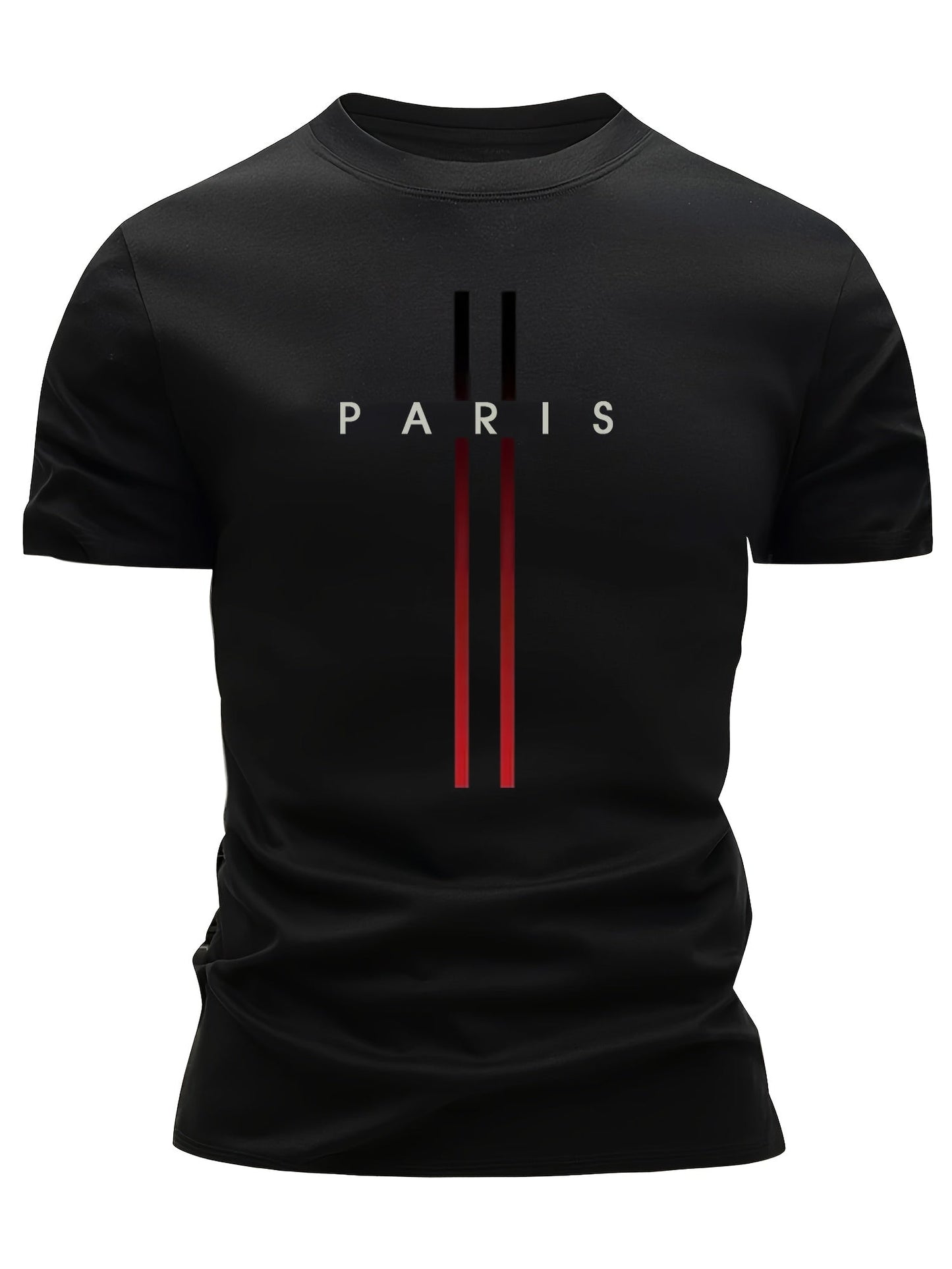 Herren T-Shirt Paris Design – Modernes Streetwear mit Print – Freizeit & Alltag