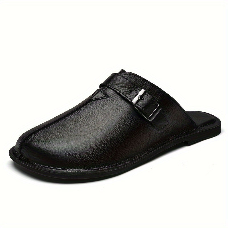 Herren Pantoletten mit Schnalle – Modische Slip-On Sandalen für Freizeit & Alltag