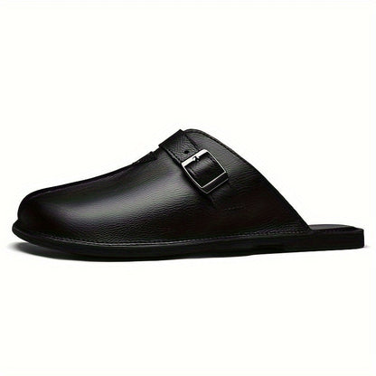 Herren Pantoletten mit Schnalle – Modische Slip-On Sandalen für Freizeit & Alltag