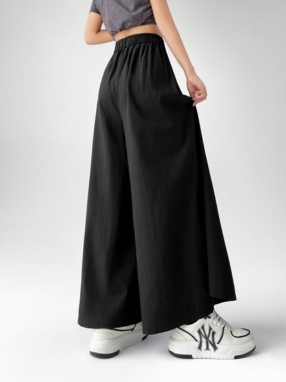 Damen Weite Palazzo Culotte Hose – Modischer Streetstyle für Freizeit und Alltag
