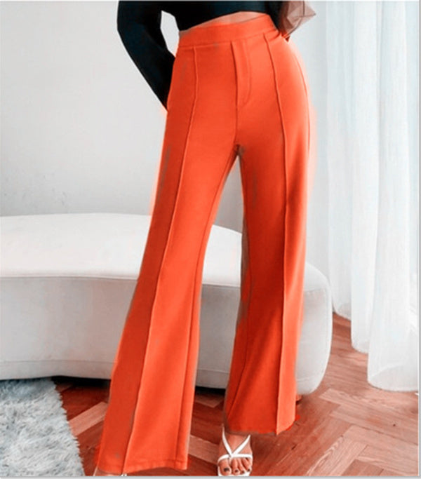 Lucy – Locker Geschnittene Damenhose mit Hoher Taille