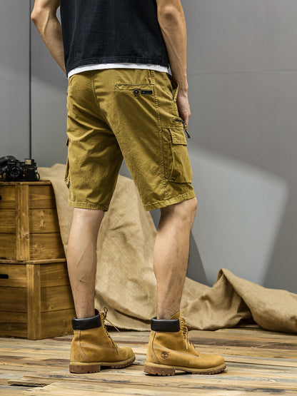 Herren Cargo-Shorts mit vielen Taschen und sportlichem Freizeitstil