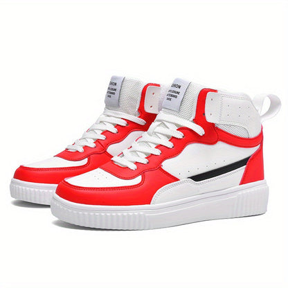 Herren High-Top Sneaker Freizeitschuhe Sportlicher Look Urban Streetwear