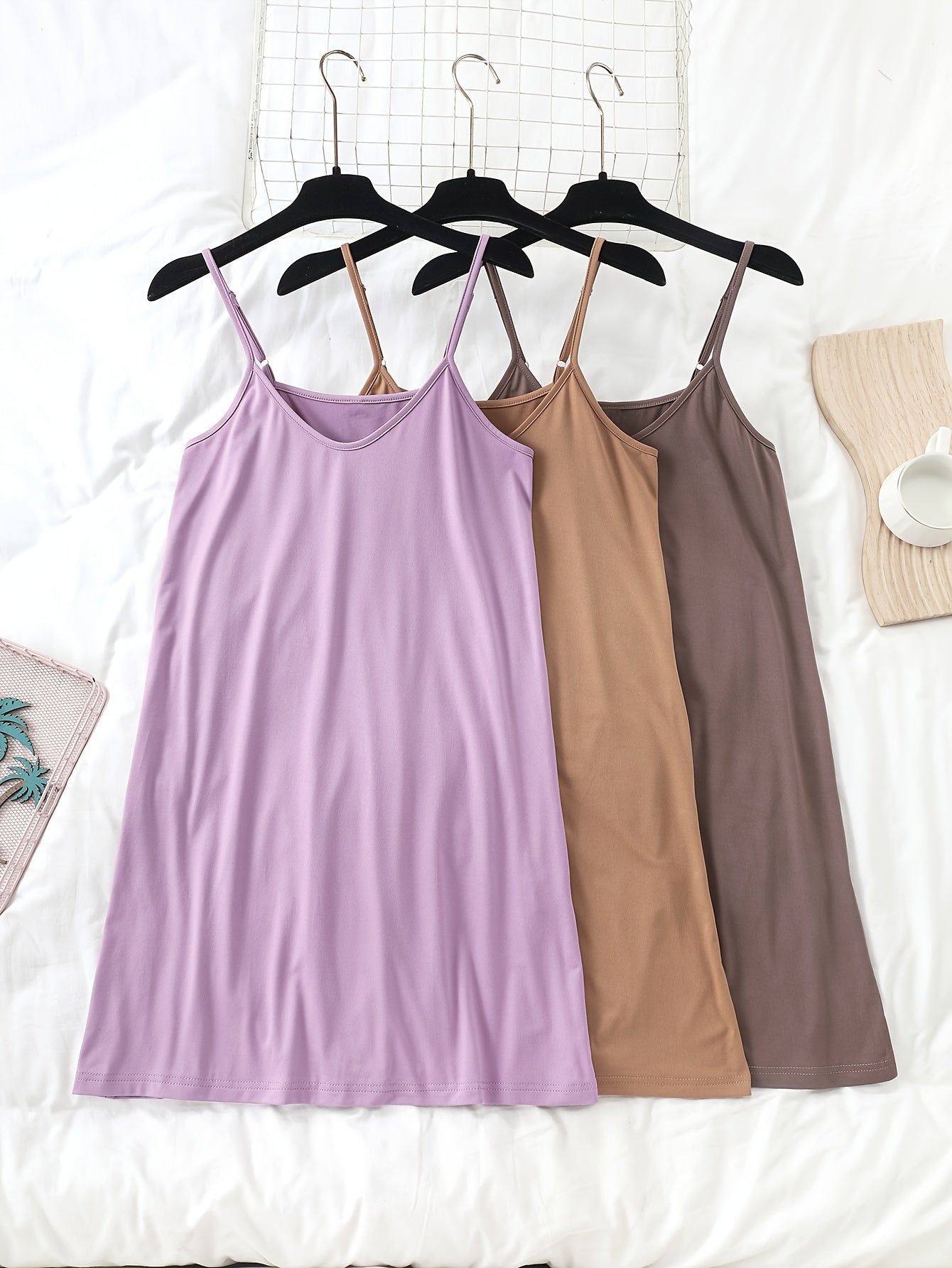 Damen Unterkleid Slipdress – Elegantes Basic für Alltag und Freizeit