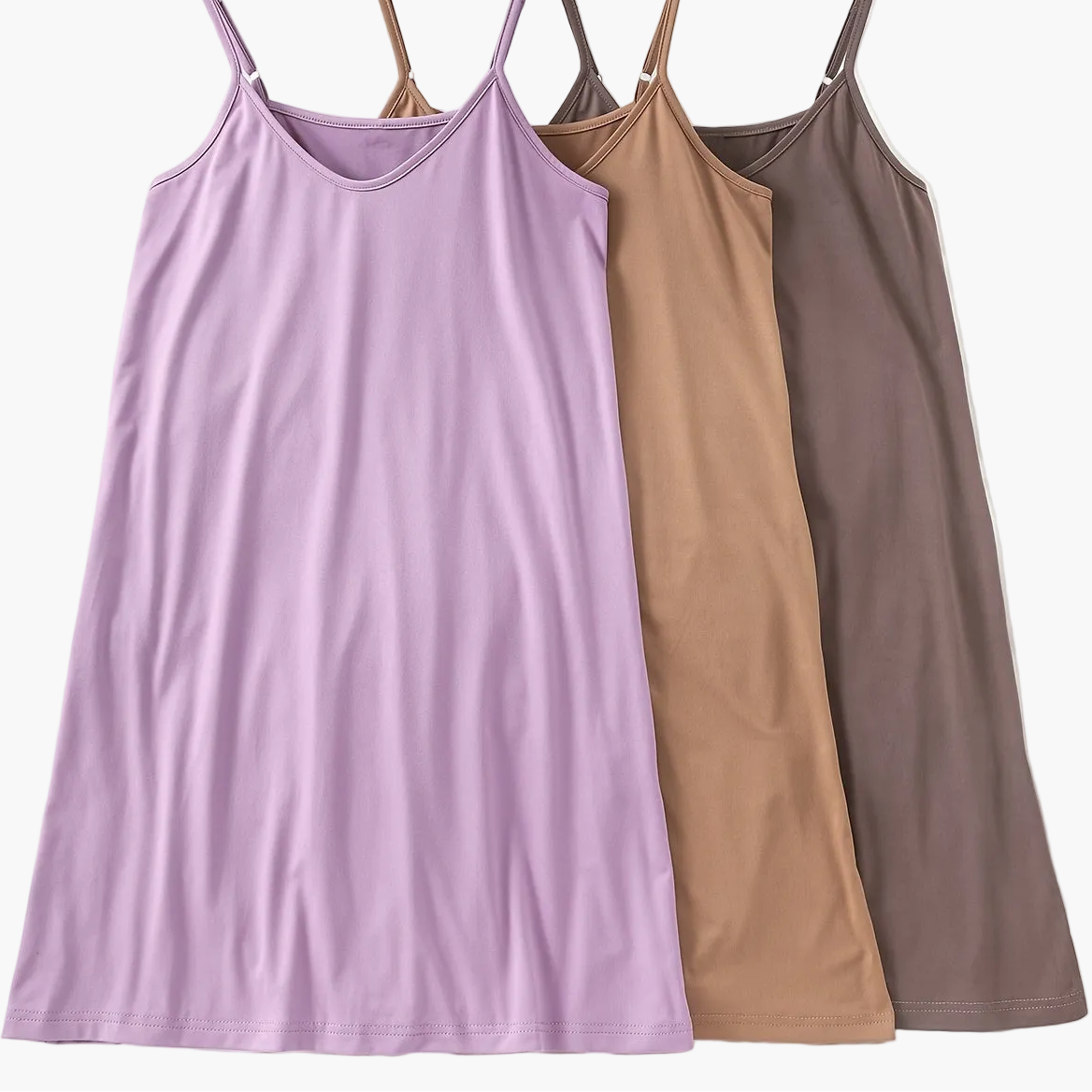 Damen Unterkleid Slipdress – Elegantes Basic für Alltag und Freizeit