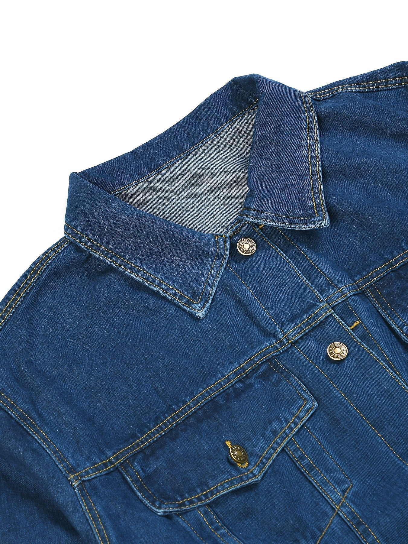 Herren Jeansjacke im klassischen Casual-Stil für Freizeit und Alltag