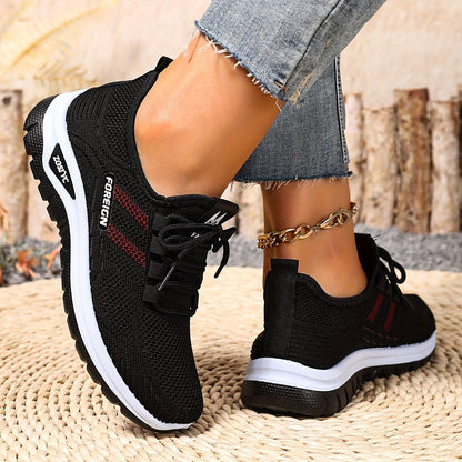 Damen Freizeitsneaker mit Komfortsohle für Alltag und Sport