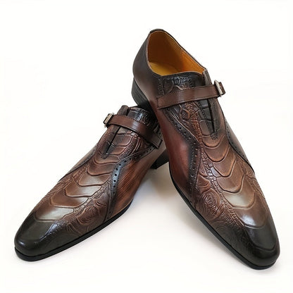Herren Monk Strap Business-Schuhe im exklusiven Design – Elegante Anzugschuhe für besondere Anlässe