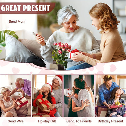 Best Mom Ever – Damen Kosmetiktasche mit Sonnenblume und Herz-Design, Geschenkidee zum Muttertag