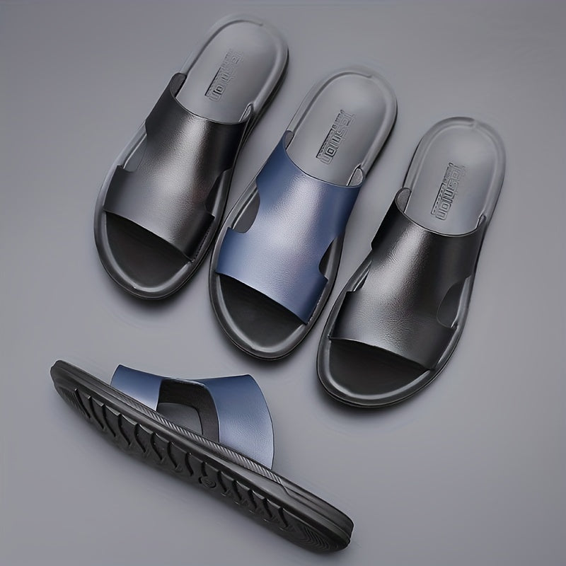 Herren Slide Sandalen Modernes Design Bequem Freizeit