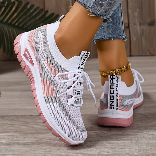 Damen Sneaker Freizeit Komfort Sportliche Laufschuhe – Atmungsaktive Alltags-Schuhe für Damen