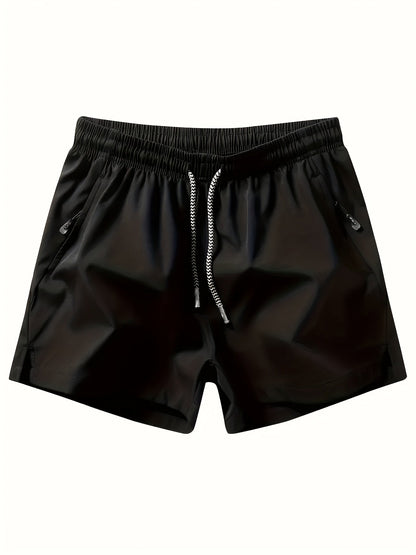 Herren Sportliche Laufshorts mit elastischem Bund und Kordelzug – Ideal für Training und Freizeit