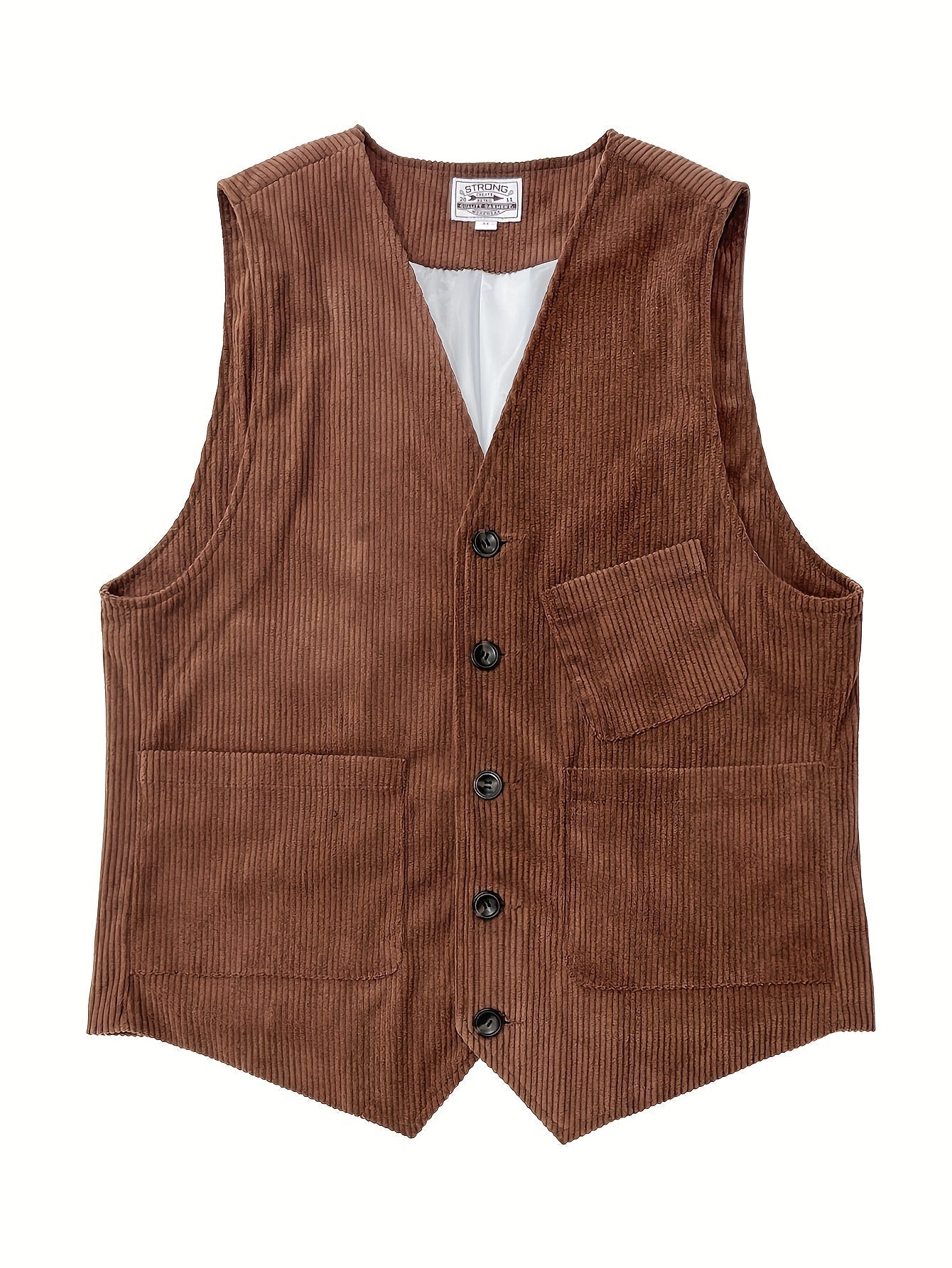 Herren Vintage Weste für Business und Freizeit – Eleganter Retro-Look