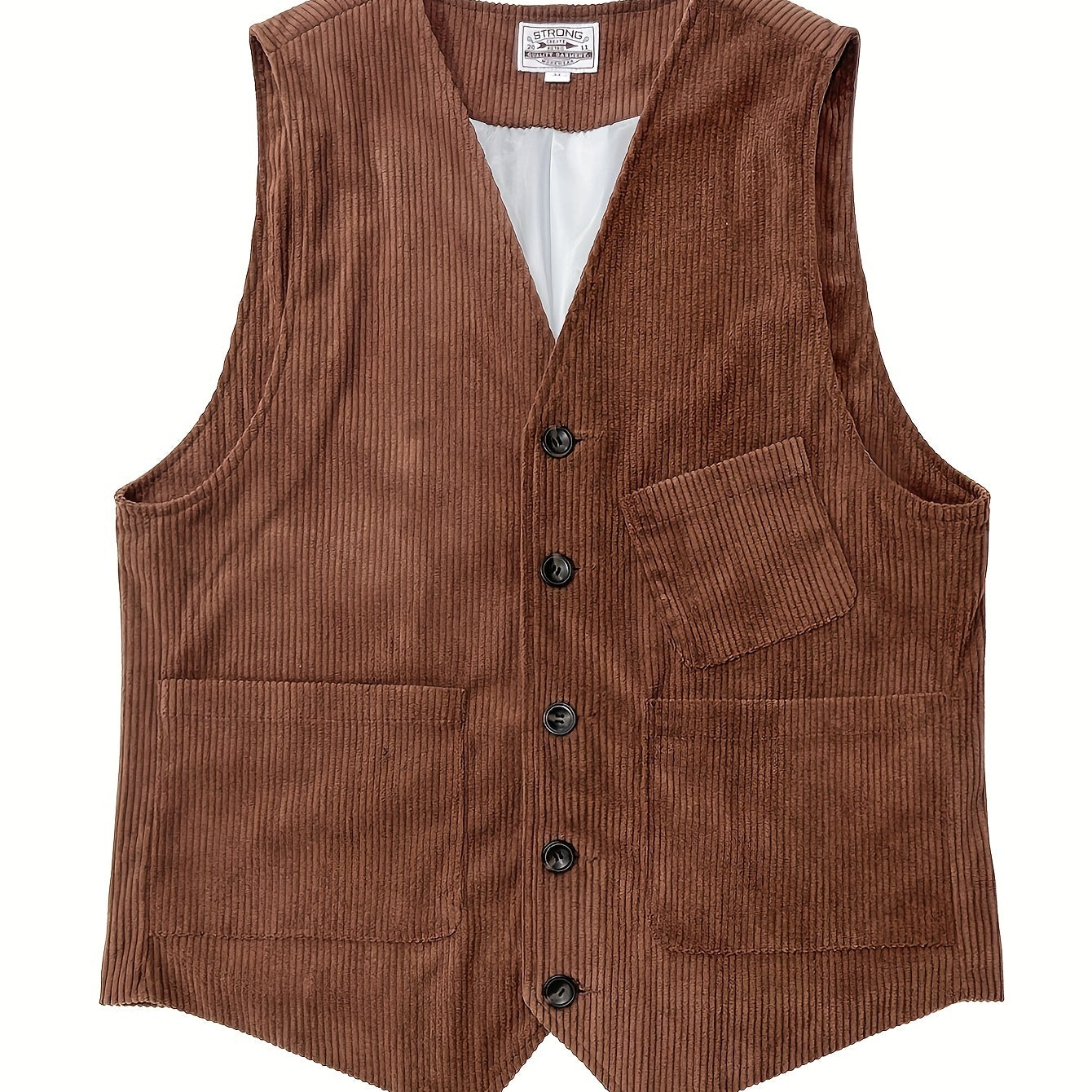 Herren Vintage Weste für Business und Freizeit – Eleganter Retro-Look