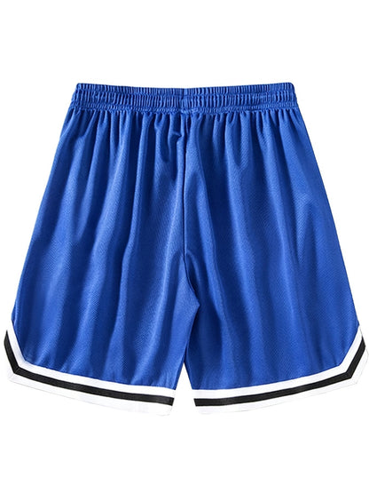Herren Basketball-Shorts im sportlichen Streetstyle mit Los Angeles Print – Freizeit & Training