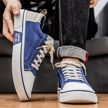 Herren Sneaker Freizeit Low-Top Schnürschuhe für Alltag & Outdoor