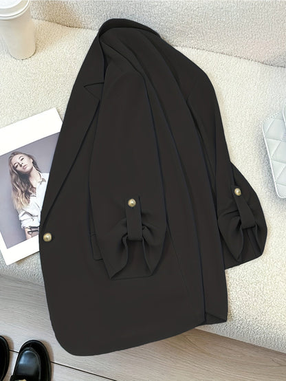 Damen Blazer Anzugjacke Elegant Business Freizeit Büro