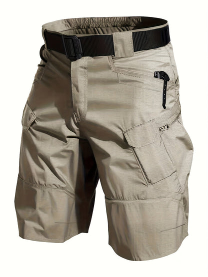 Herren Outdoor Taktische Shorts mit Gürtel – Funktionale Cargo-Shorts für Wandern & Freizeit